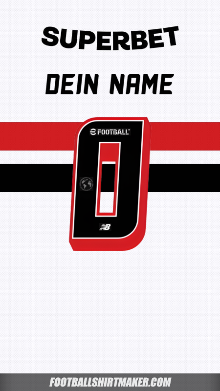 Trikot Sao Paulo FC 2025 -  dein name - 0