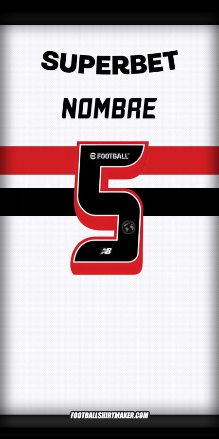 Camiseta Sao Paulo FC 2025 -  nombre - 5