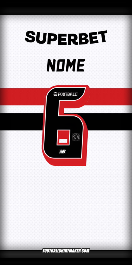 Maglia Sao Paulo FC 2025 -  nome - 6