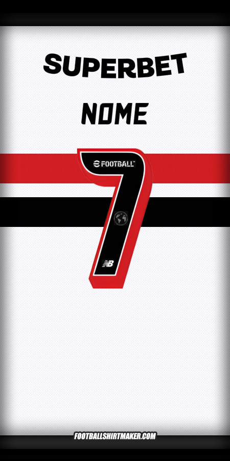 Maglia Sao Paulo FC 2025 -  nome - 7