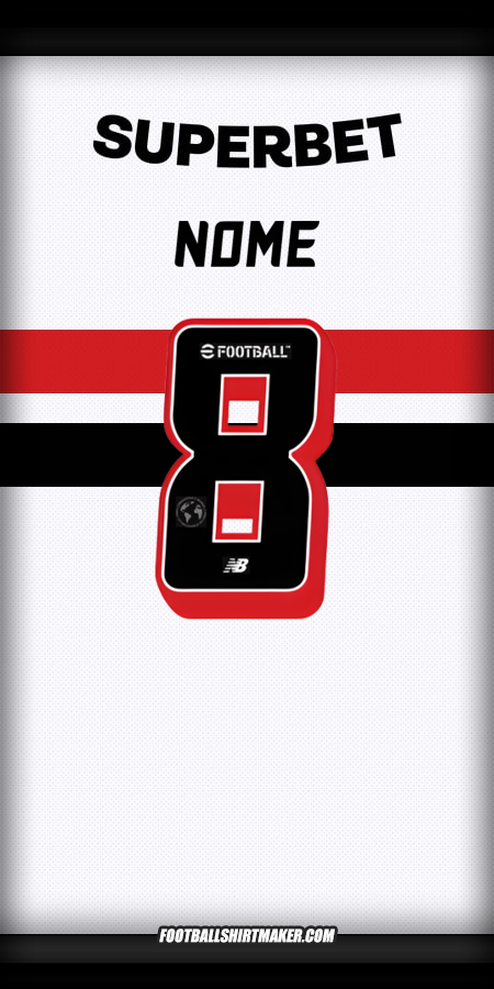 Maglia Sao Paulo FC 2025 -  nome - 8