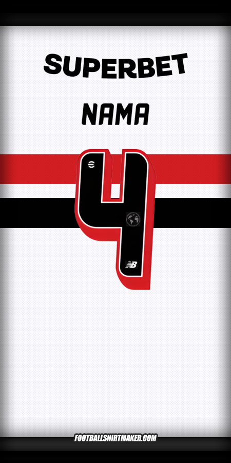 Jersey Sao Paulo FC 2025 -  nama - 4