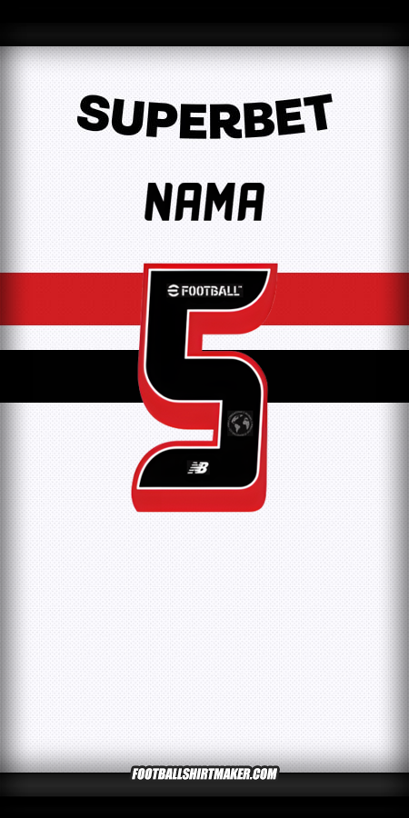 Jersey Sao Paulo FC 2025 -  nama - 5