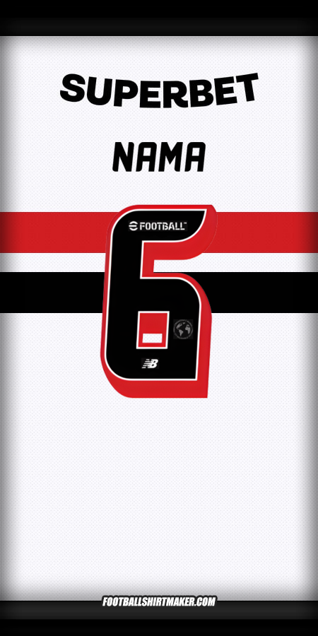 Jersey Sao Paulo FC 2025 -  nama - 6