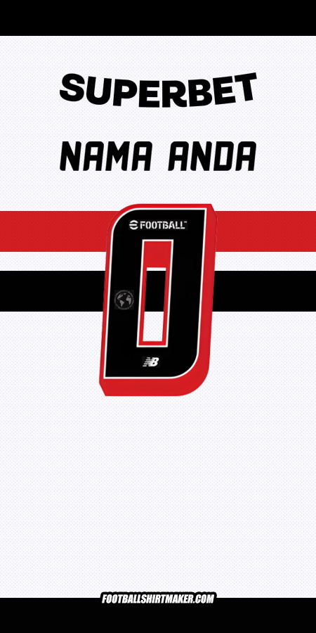 Jersey Sao Paulo FC 2025 -  nama anda - 0