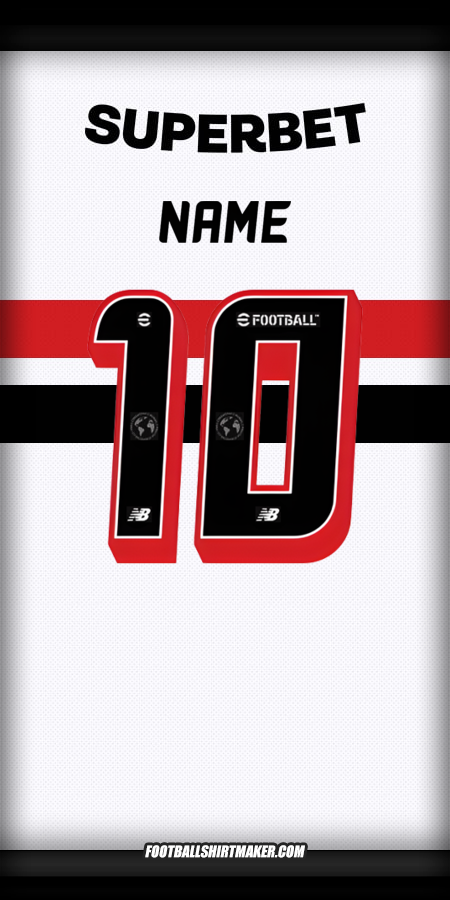 Trikot Sao Paulo FC 2025 -  name - 10