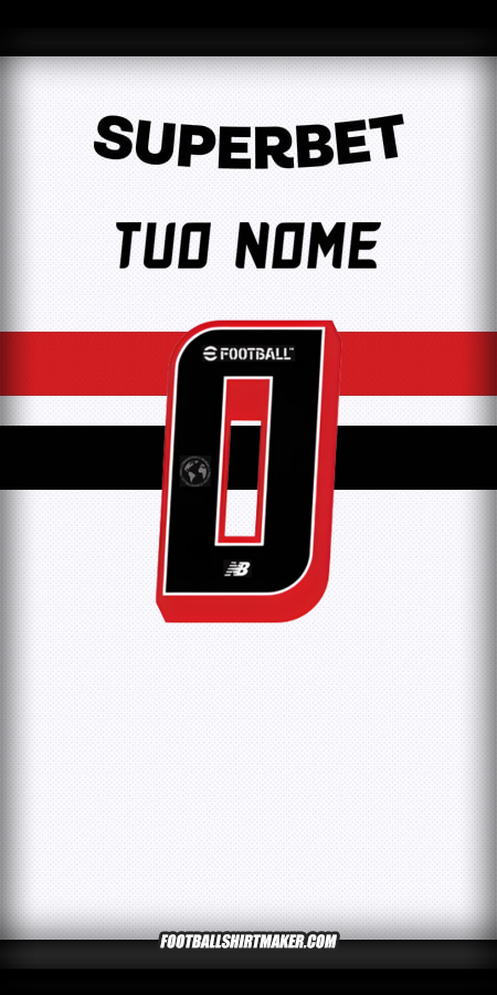 Maglia Sao Paulo FC 2025 -  tuo nome - 0
