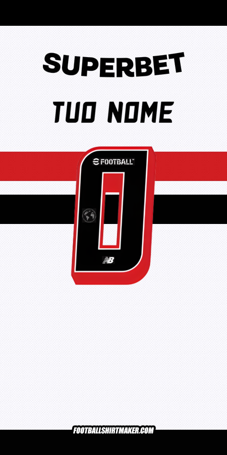 Maglia Sao Paulo FC 2025 -  tuo nome - 0