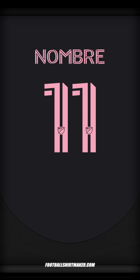 Jersey Inter Miami 2025 Visita -  nombre - 11