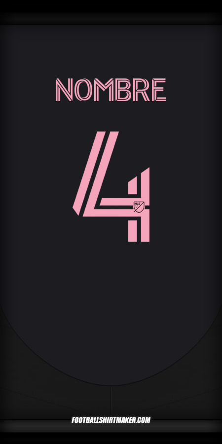 Camiseta Inter Miami 2025 Visita -  nombre - 4