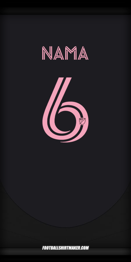 Jersey Inter Miami 2025 Alternatif -  nama - 6