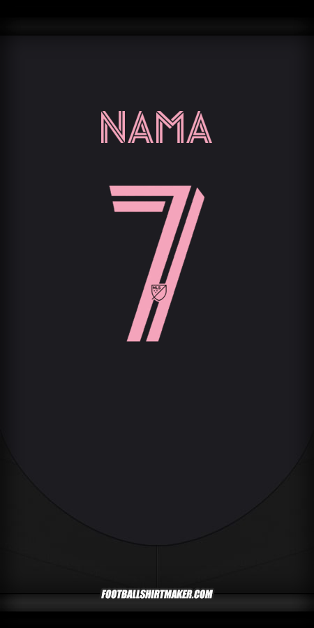 Jersey Inter Miami 2025 Alternatif -  nama - 7