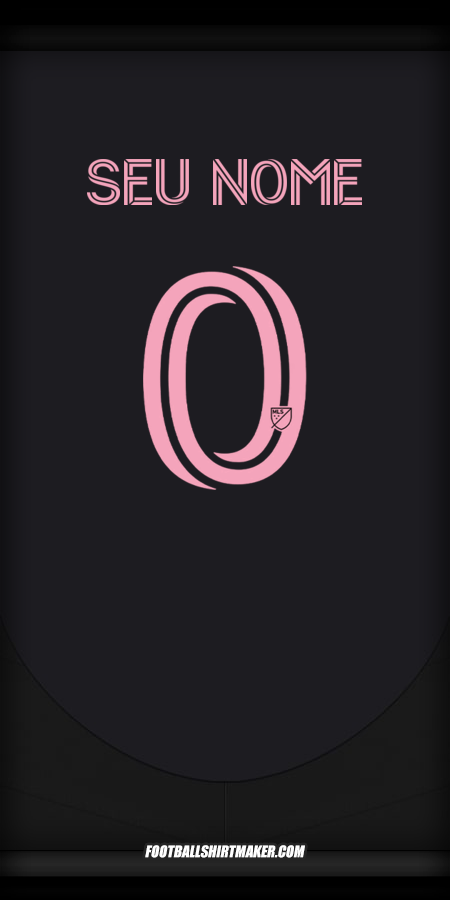 Camisa Inter Miami 2025 II -  seu nome - 0