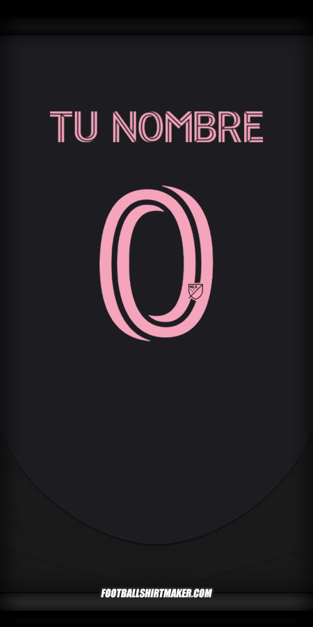 Camiseta Inter Miami 2025 II -  tu nombre - 0