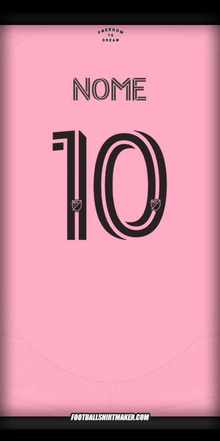 Maglia Inter Miami 2025 -  nome - 10