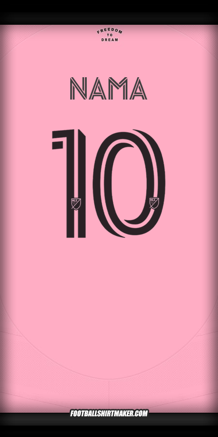 Jersey Inter Miami 2025 -  nama - 10