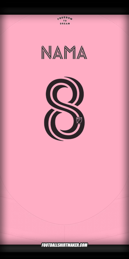 Jersey Inter Miami 2025 -  nama - 8