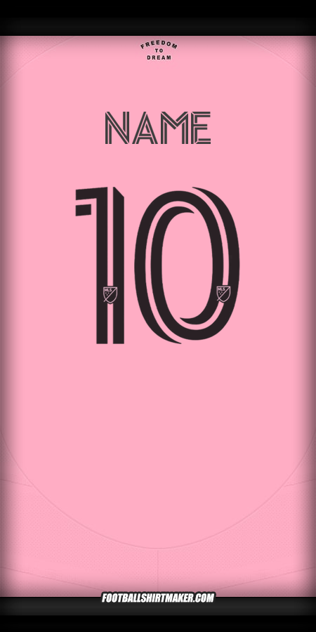 Trikot Inter Miami 2025 -  name - 10