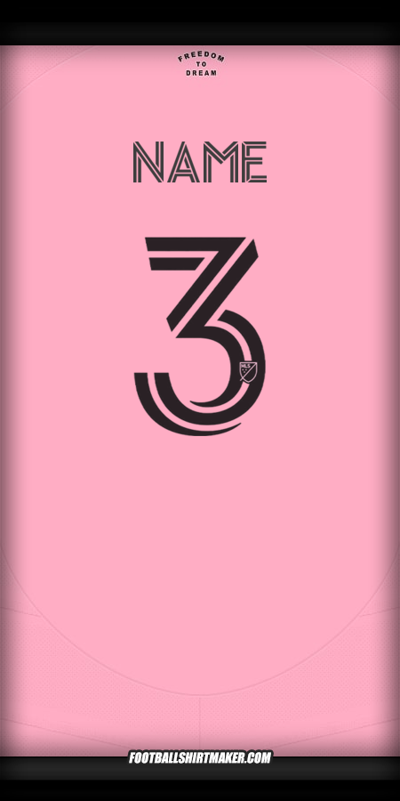 Shirt Inter Miami 2025 -  name - 3