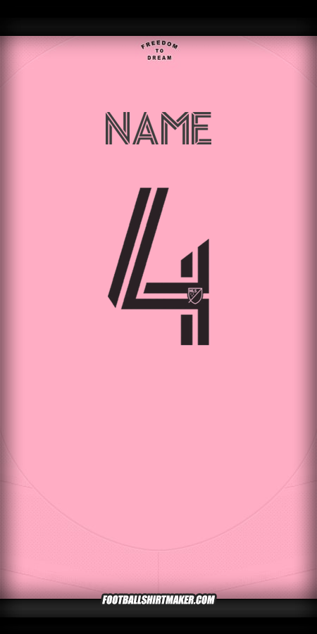 Shirt Inter Miami 2025 -  name - 4