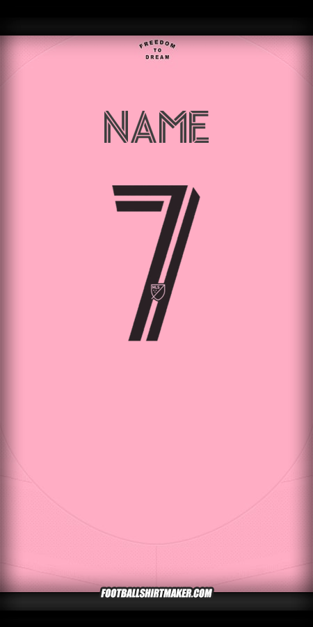 Shirt Inter Miami 2025 -  name - 7