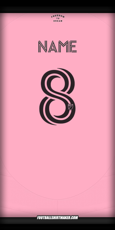 Shirt Inter Miami 2025 -  name - 8
