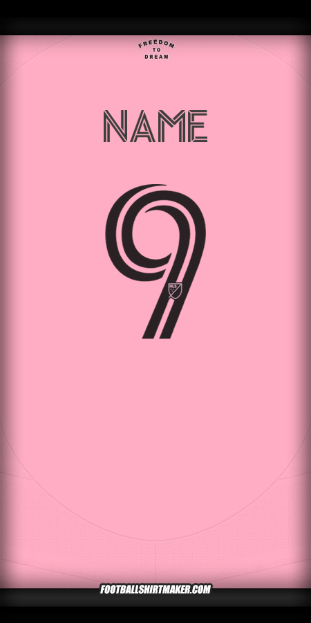 Trikot Inter Miami 2025 -  name - 9