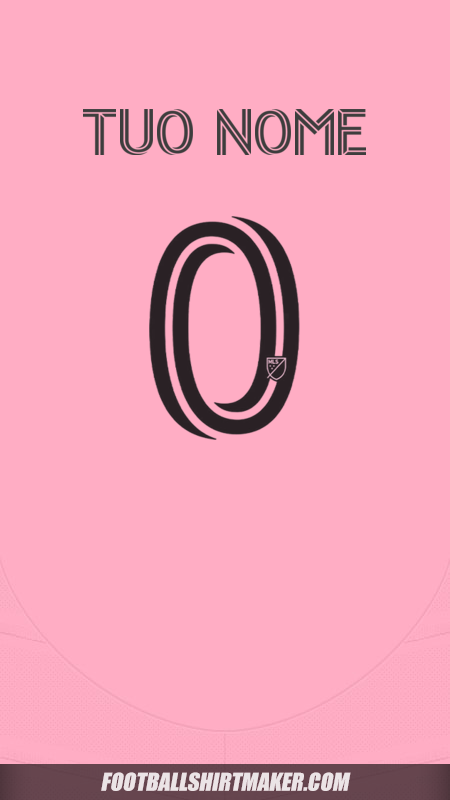 Maglia Inter Miami 2025 -  tuo nome - 0