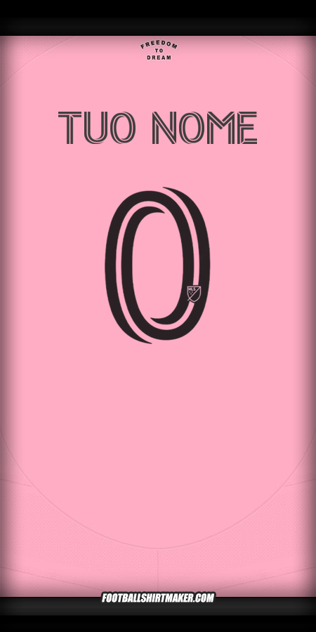 Maglia Inter Miami 2025 -  tuo nome - 0