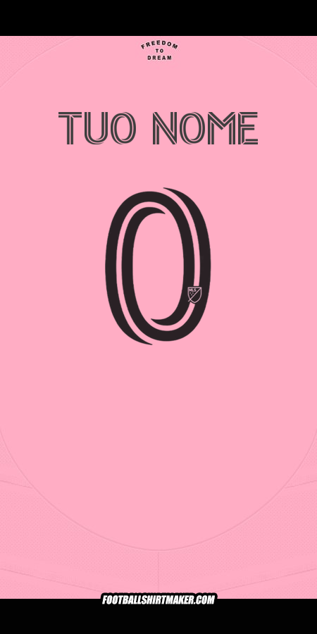 Maglia Inter Miami 2025 -  tuo nome - 0