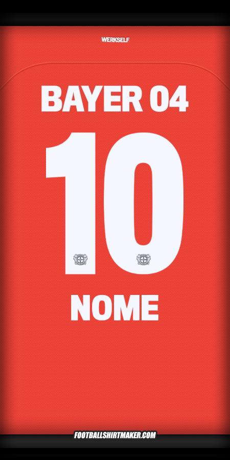 Maglia Bayer 04 Leverkusen 2024/2025 -  nome - 10