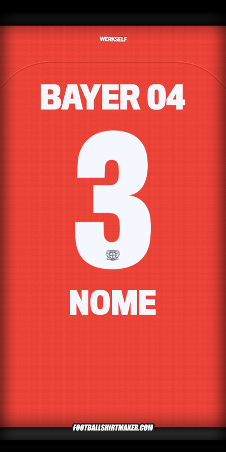 Maglia Bayer 04 Leverkusen 2024/2025 -  nome - 3
