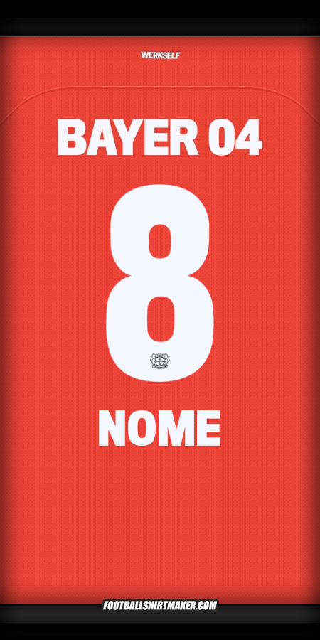 Maglia Bayer 04 Leverkusen 2024/2025 -  nome - 8