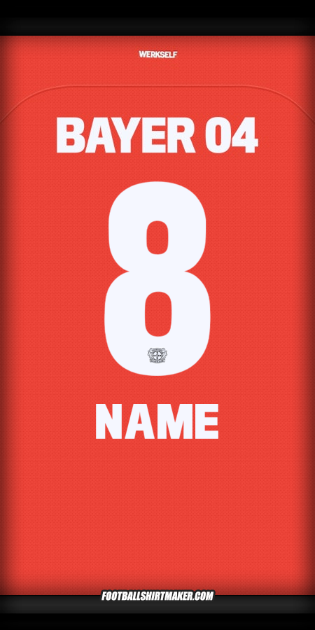 Shirt Bayer 04 Leverkusen 2024/2025 -  name - 8
