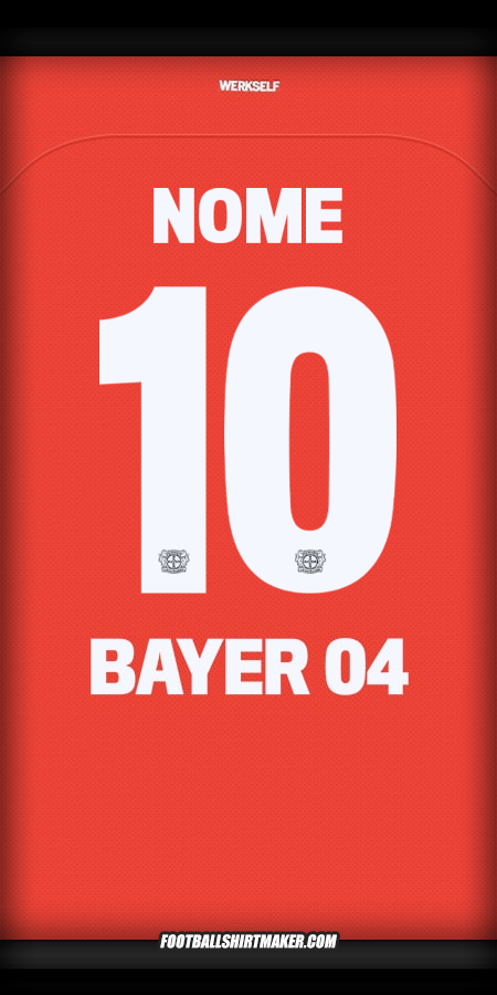 Maglia Bayer 04 Leverkusen Cup 2024/2025 -  nome - 10