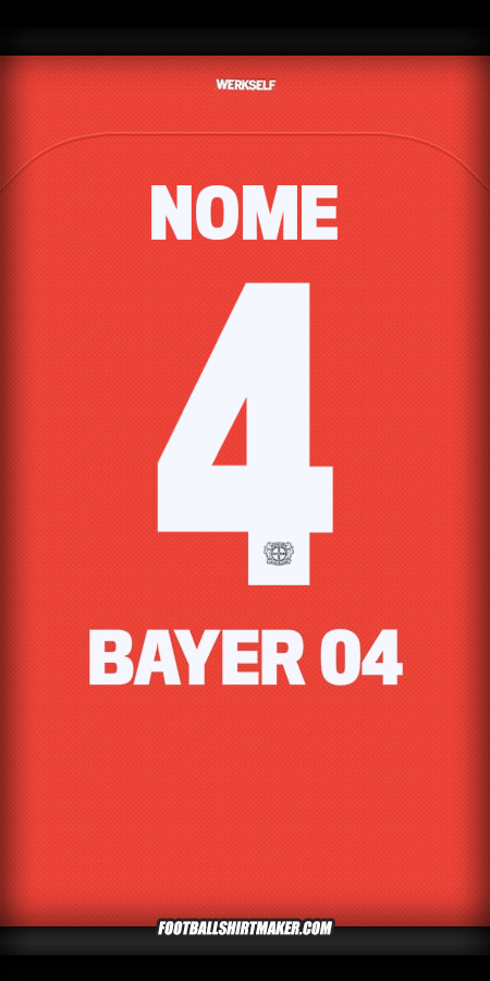 Maglia Bayer 04 Leverkusen Cup 2024/2025 -  nome - 4