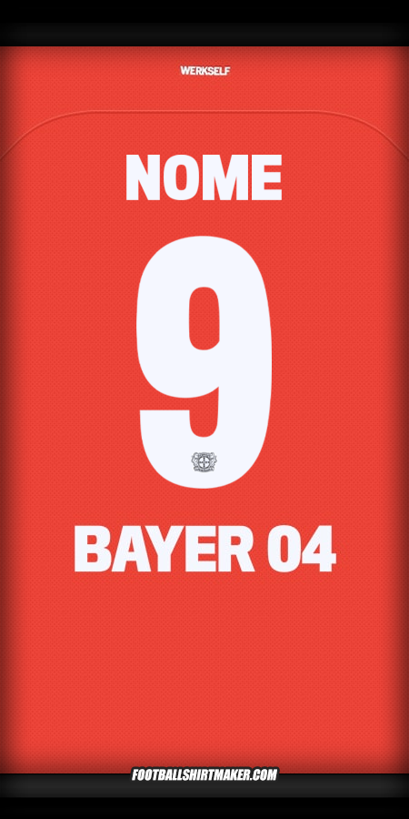 Maglia Bayer 04 Leverkusen Cup 2024/2025 -  nome - 9