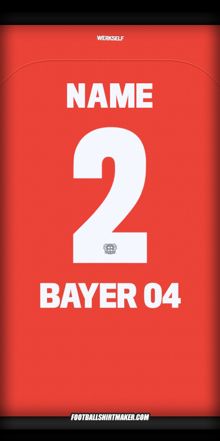 Trikot Bayer 04 Leverkusen Cup 2024/2025 -  name - 2