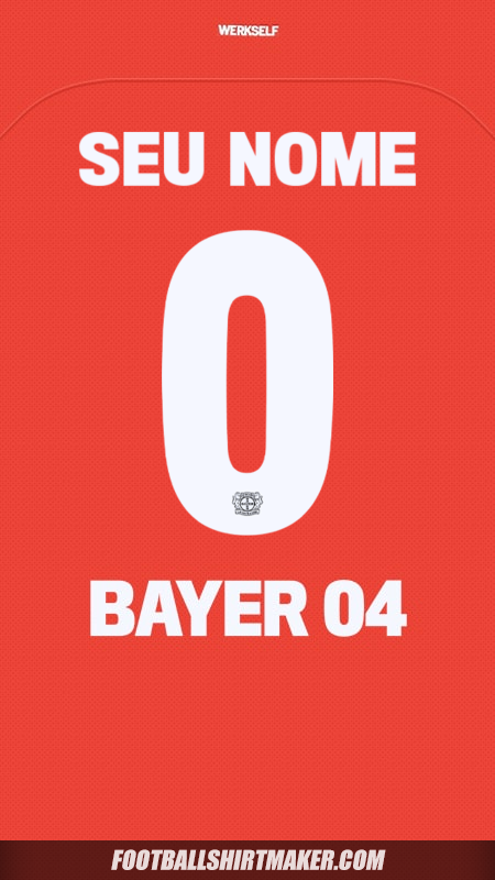 Camisa Bayer 04 Leverkusen 2024/2025 Cup -  seu nome - 0