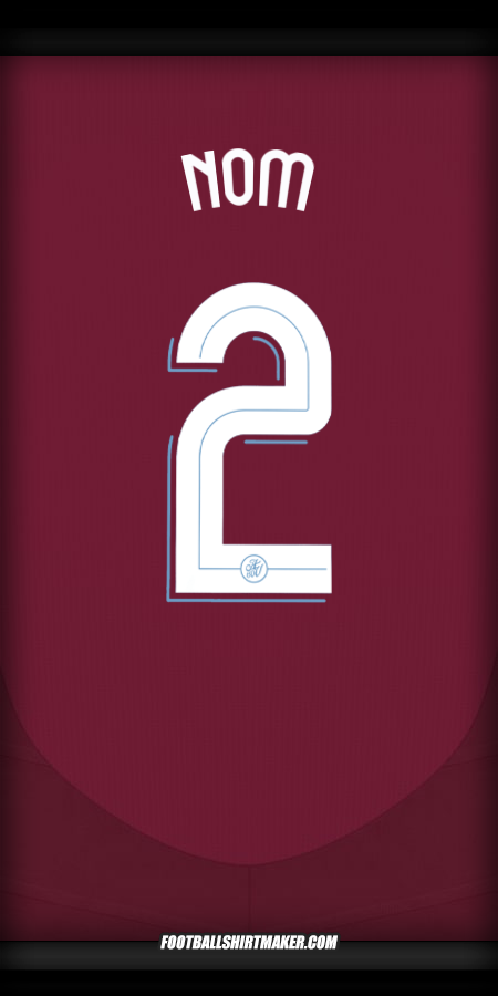 Maillot Aston Villa FC Cup 2024/2025 -  nom - 2