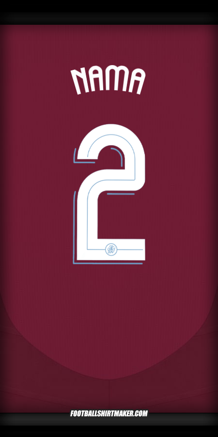 Jersey Aston Villa FC Cup 2024/2025 -  nama - 2