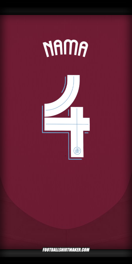 Jersey Aston Villa FC Cup 2024/2025 -  nama - 4