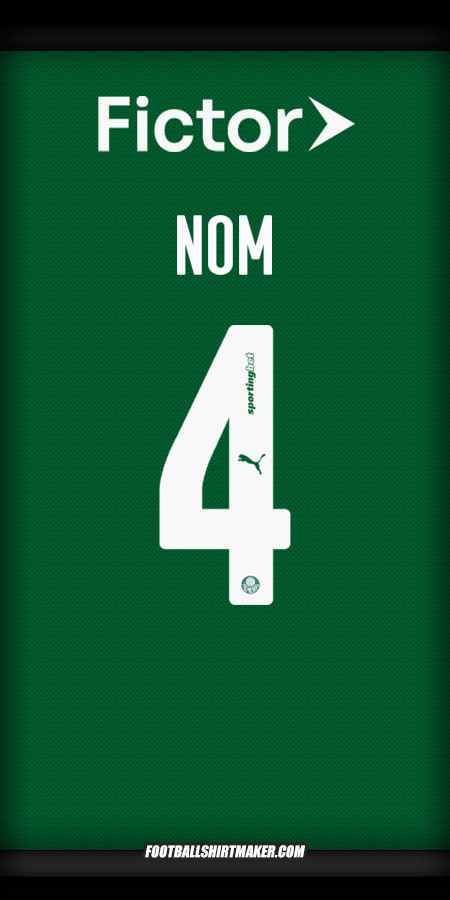 Maillot Palmeiras 2025 -  nom - 4
