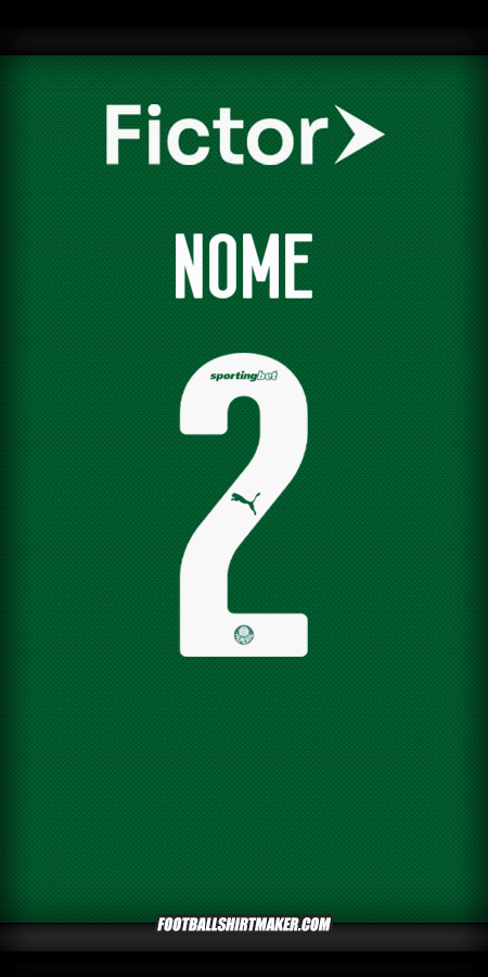 Maglia Palmeiras 2025 -  nome - 2