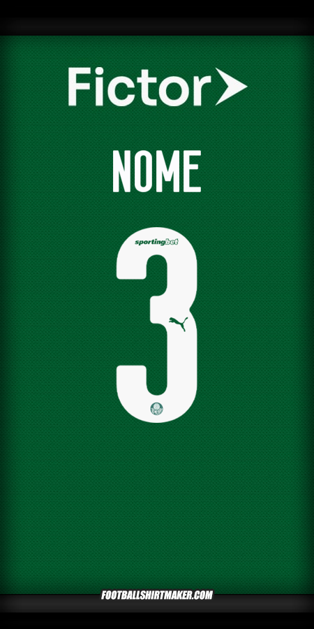 Camisa Palmeiras 2025 -  nome - 3
