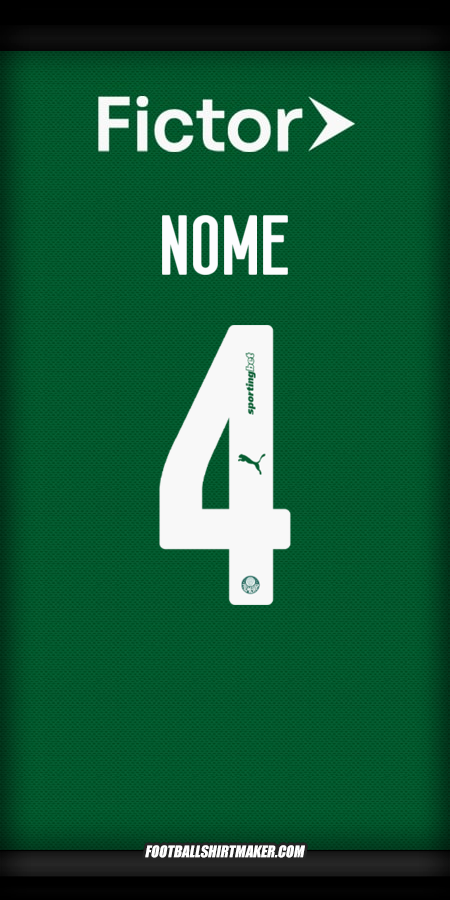 Maglia Palmeiras 2025 -  nome - 4