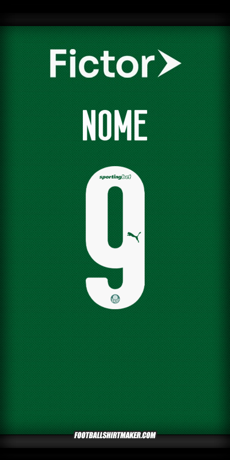 Maglia Palmeiras 2025 -  nome - 9
