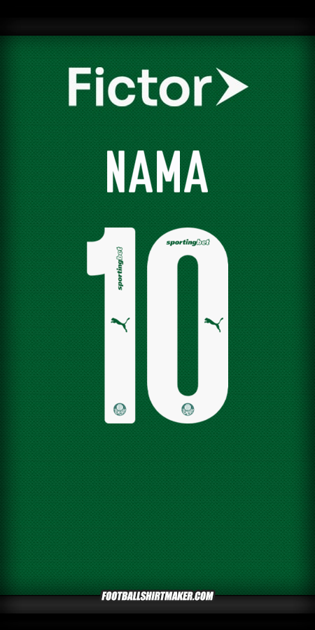 Jersey Palmeiras 2025 -  nama - 10