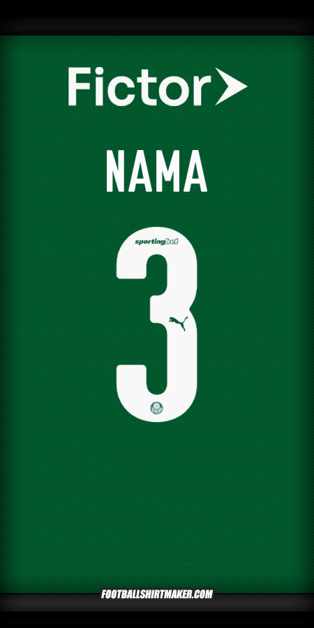 Jersey Palmeiras 2025 -  nama - 3