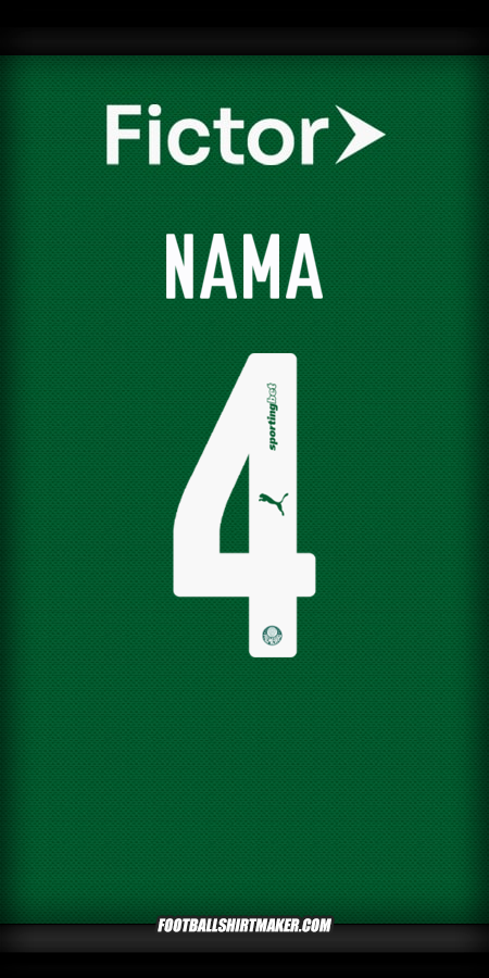 Jersey Palmeiras 2025 -  nama - 4